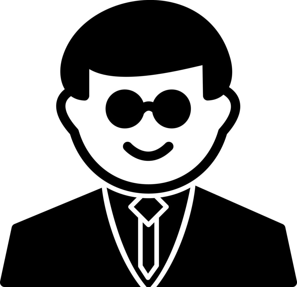 Professor Vector Icon Design