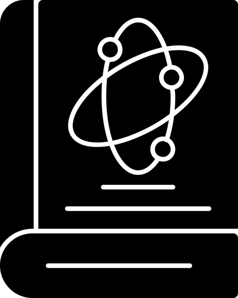 Science Book Vector Icon Design