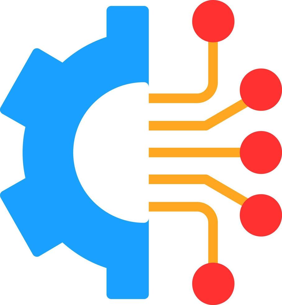 Deep Learning Vector Icon Design