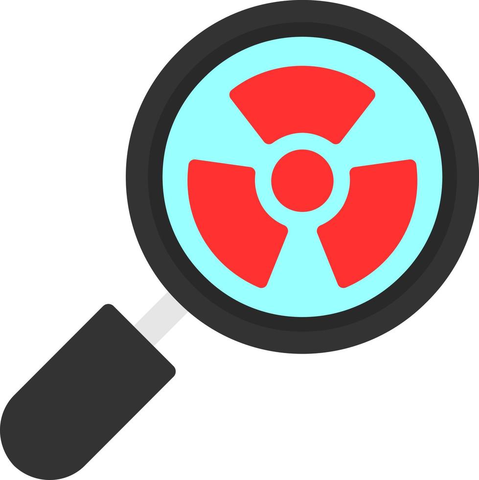 Radiation Vector Icon Design