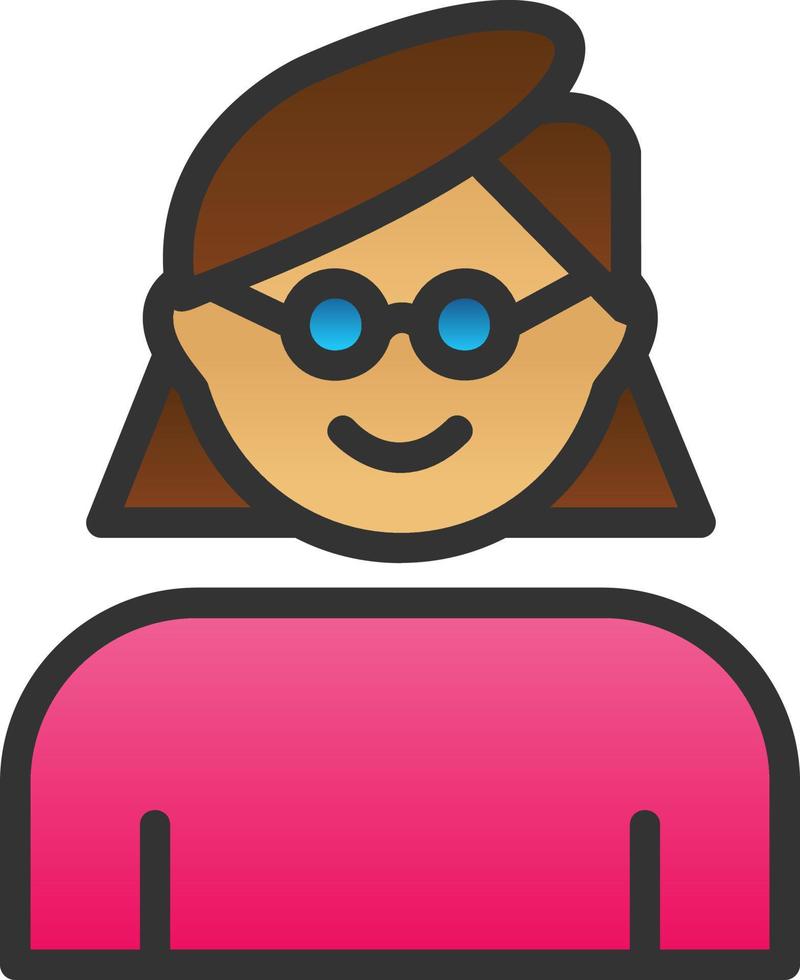 Teacher Vector Icon Design