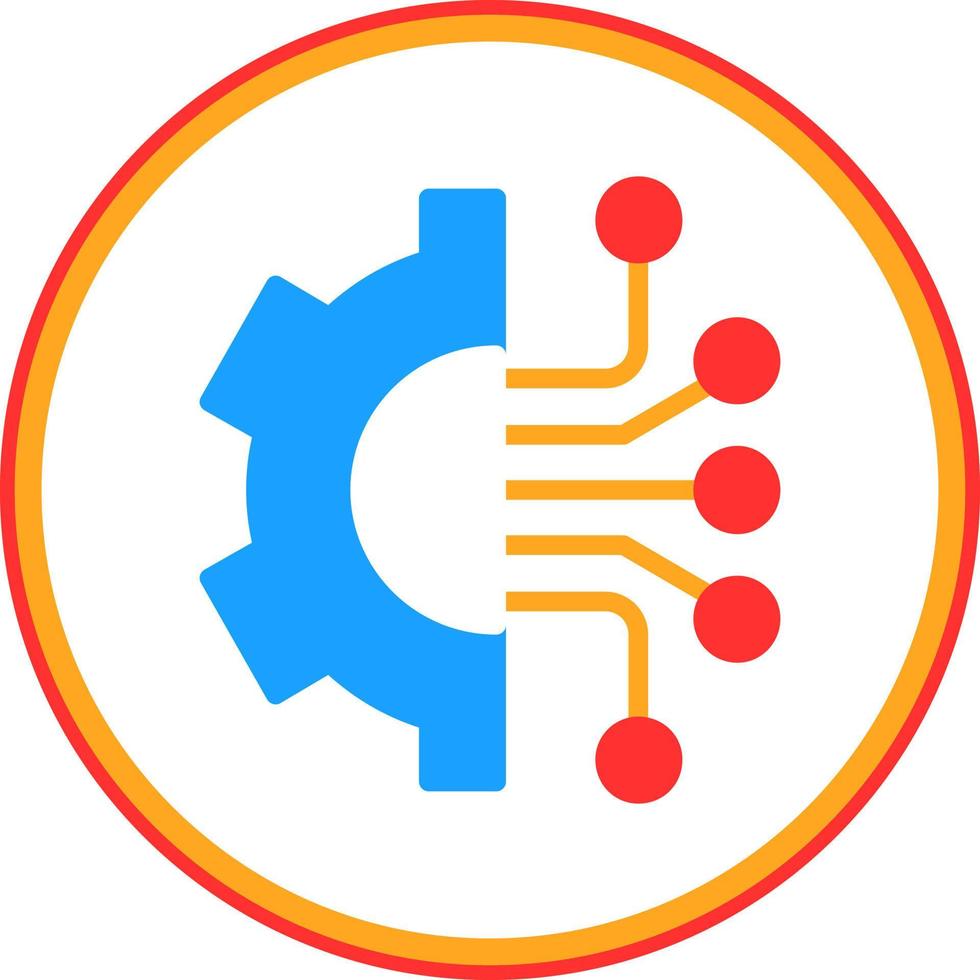 Deep Learning Vector Icon Design