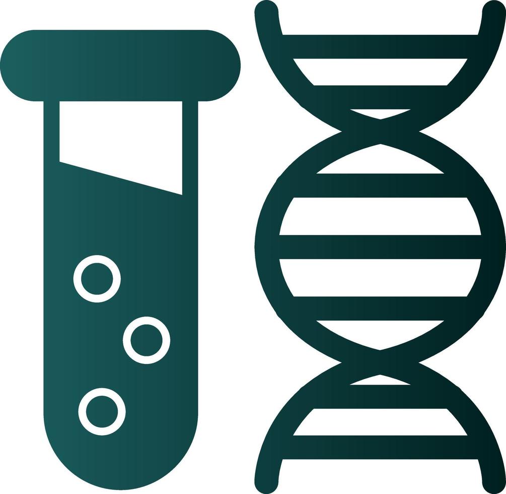 Dna Test Vector Icon Design