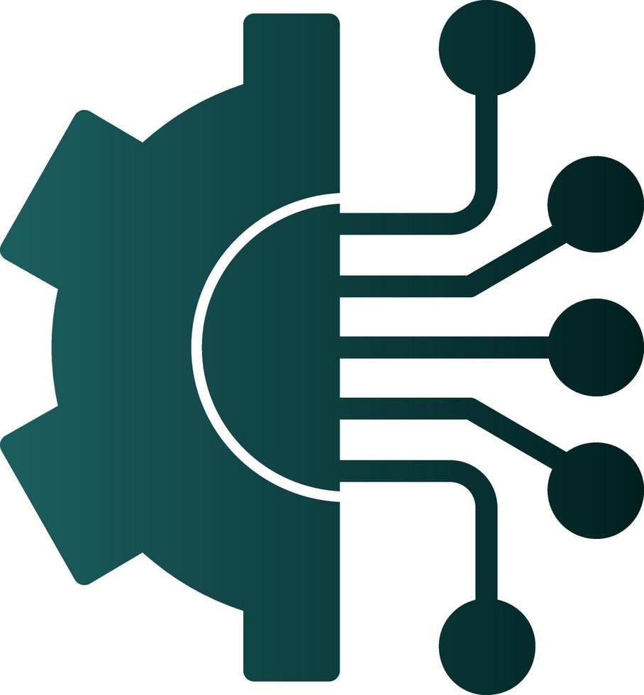 Deep Learning Vector Icon Design