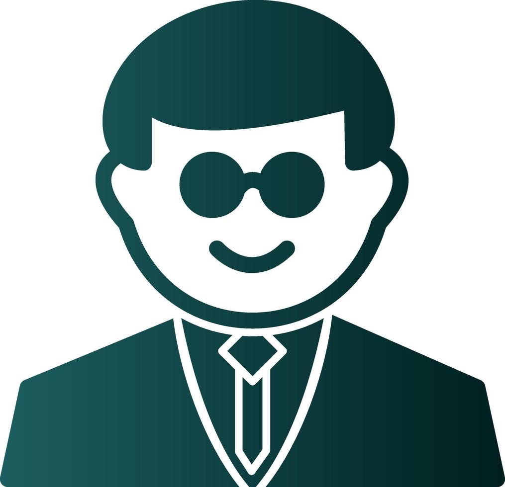 Professor Vector Icon Design