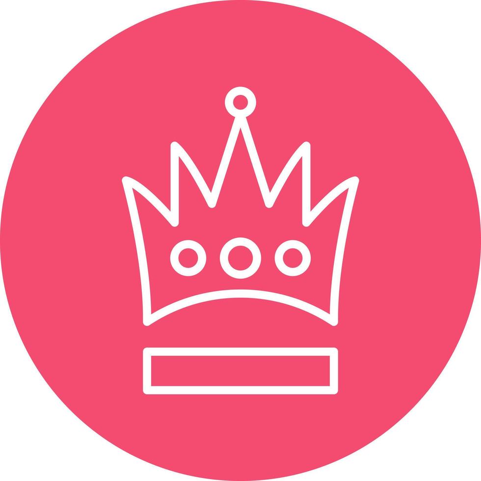 Crown Vector Icon Design