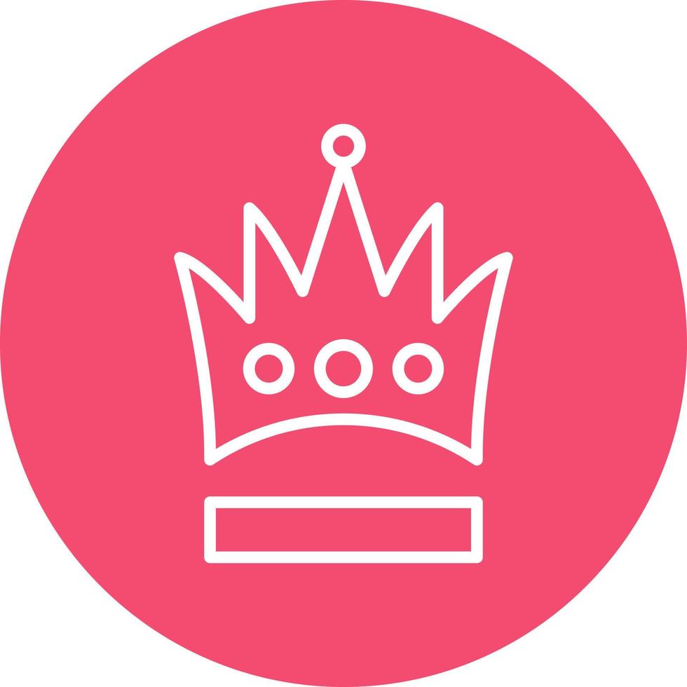 Crown Vector Icon Design