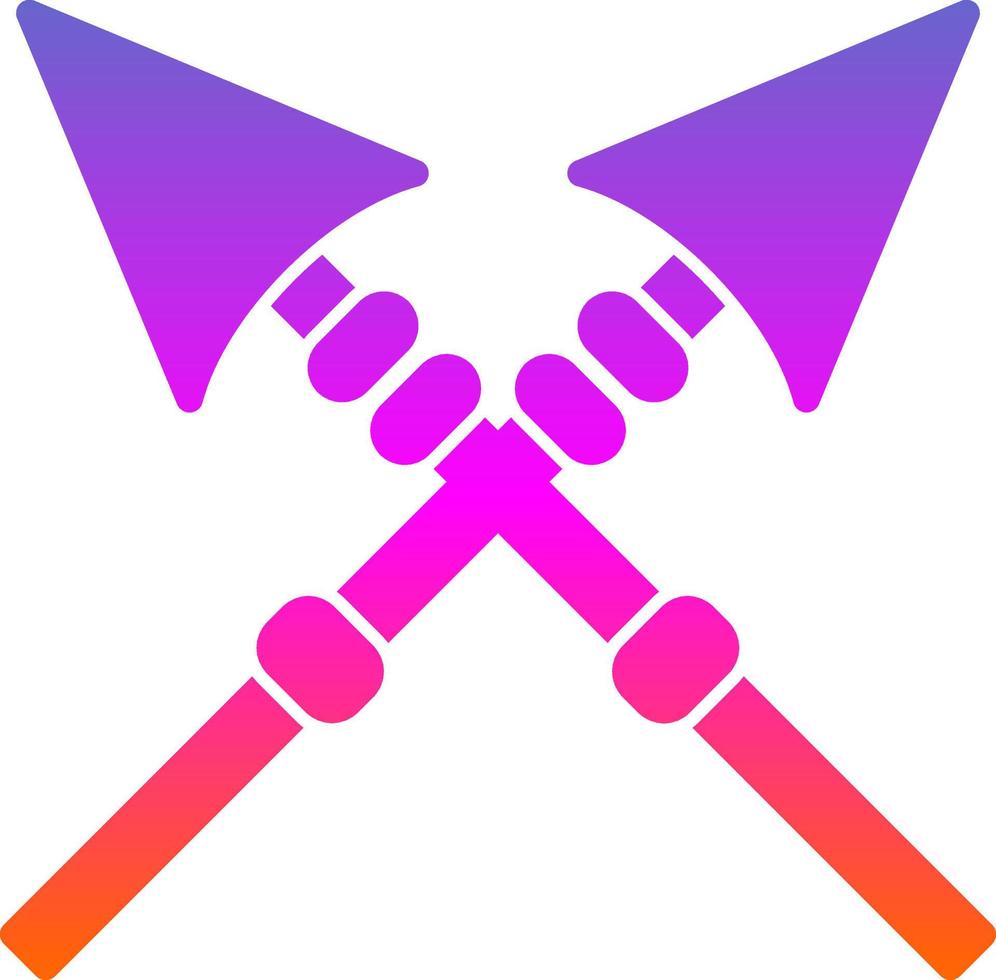 Lance Vector Icon Design