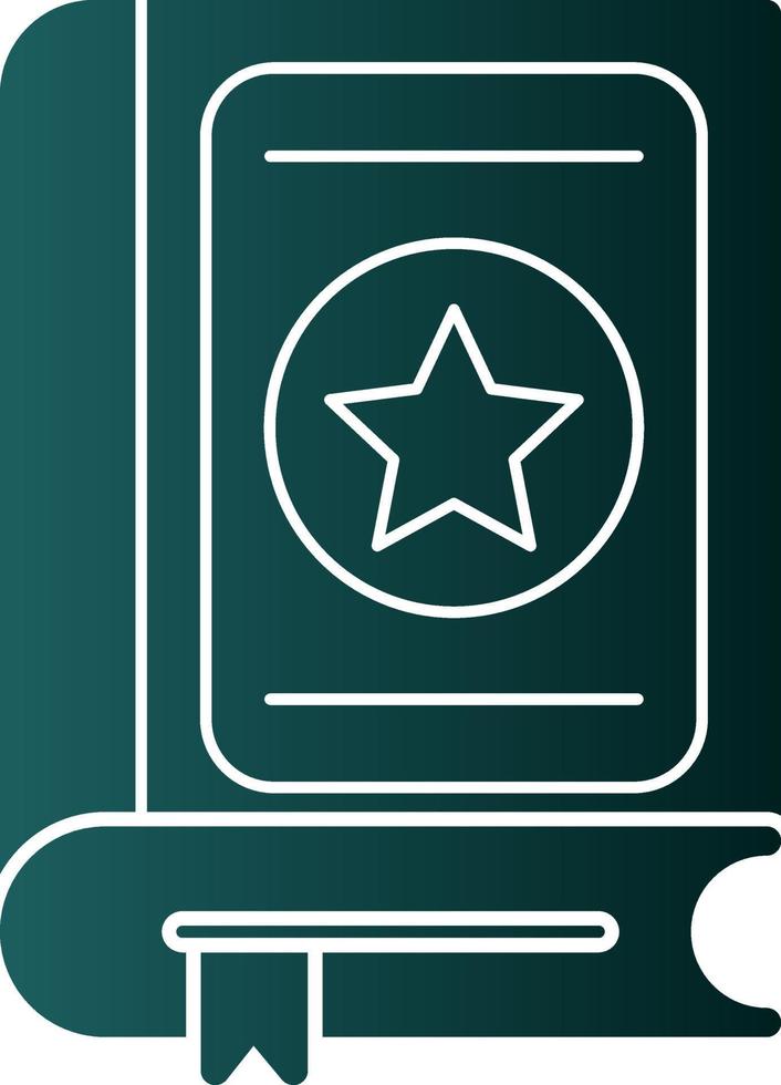 Spellbook Vector Icon Design