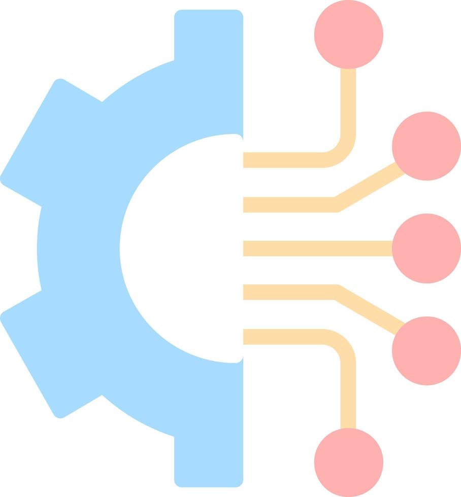 Deep Learning Vector Icon Design