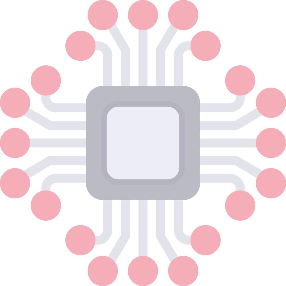 Artificial Intelligence Vector Icon Design