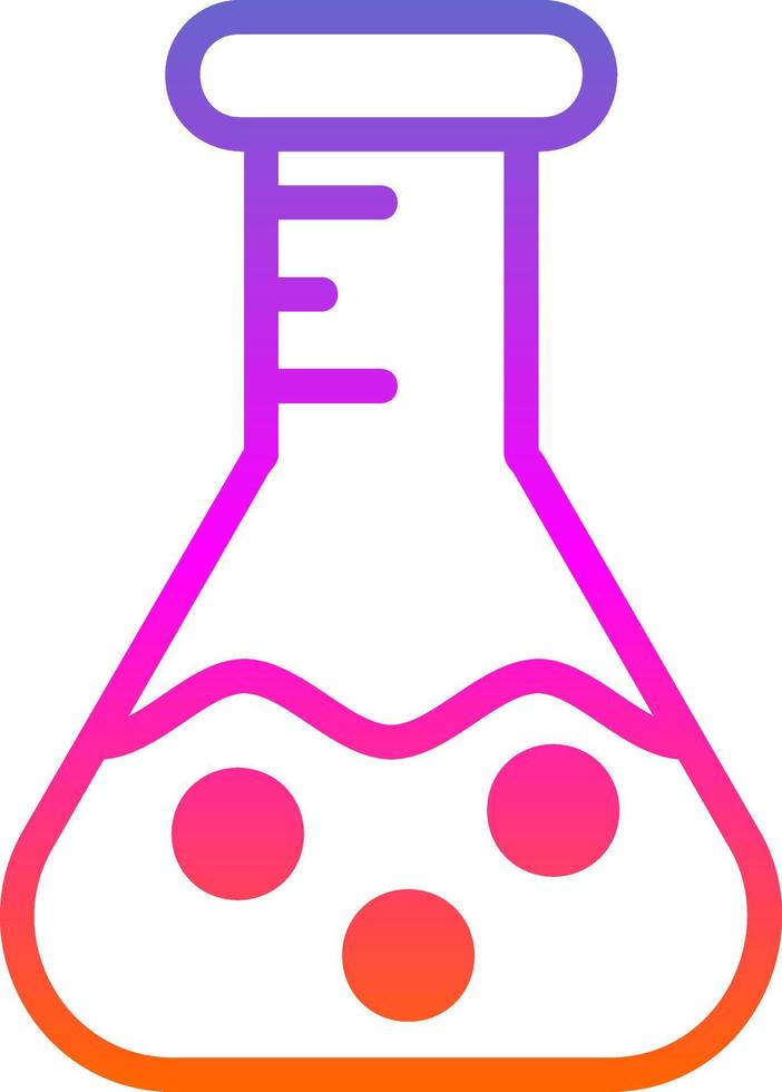 Flask Vector Icon Design