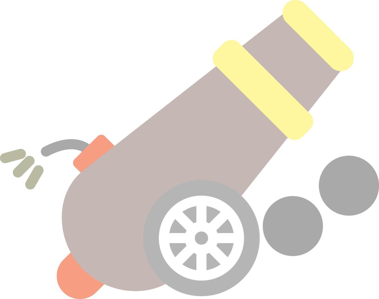 Cannon Vector Icon Design