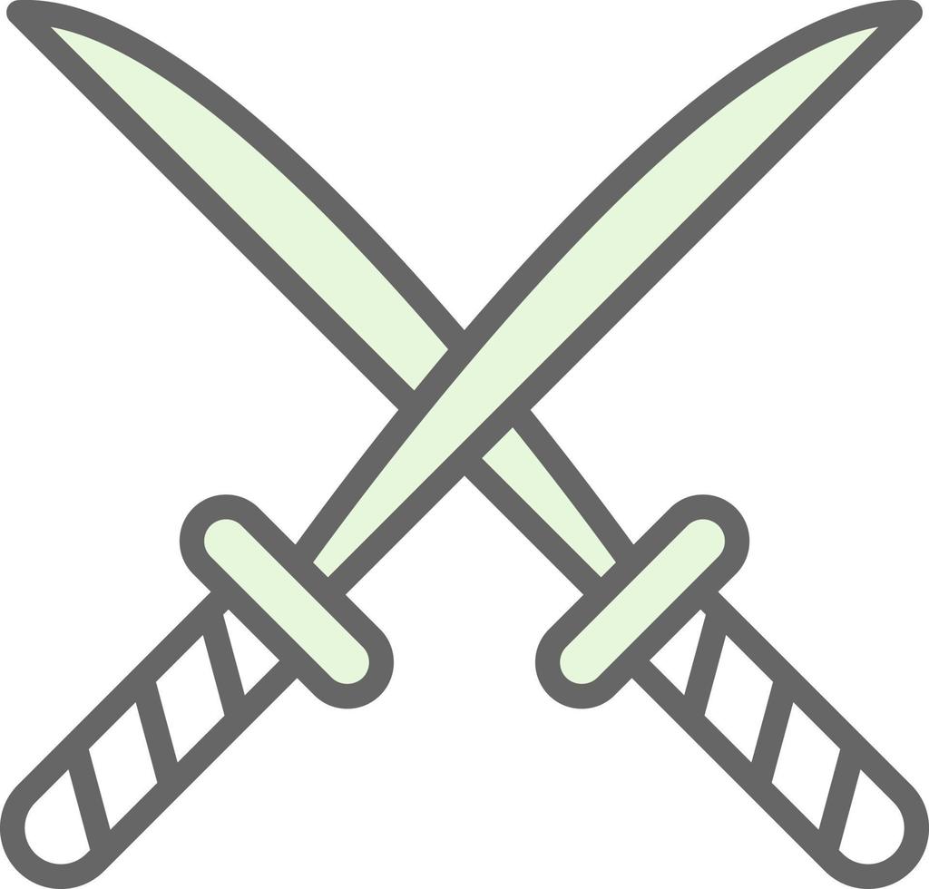 Rapier Vector Icon Design