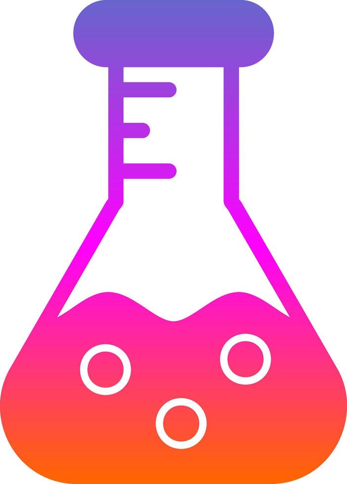 Flask Vector Icon Design
