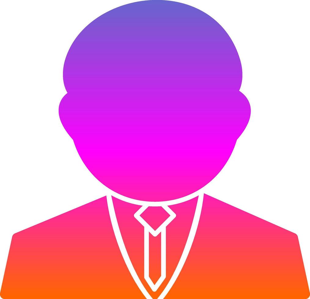 Professor Vector Icon Design