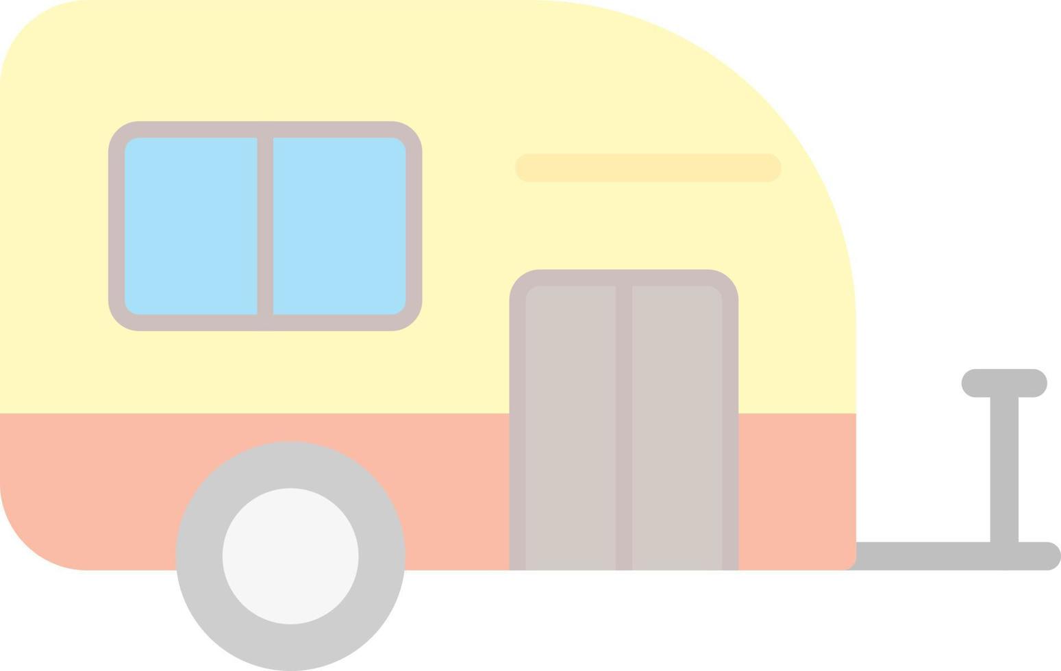 Caravan Vector Icon Design