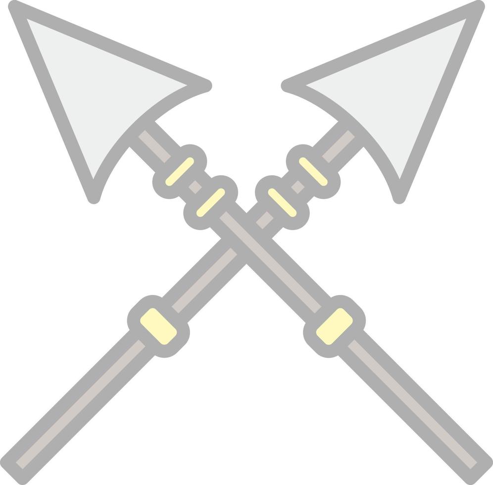 Lance Vector Icon Design