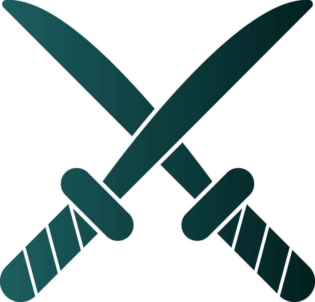 Rapier Vector Icon Design