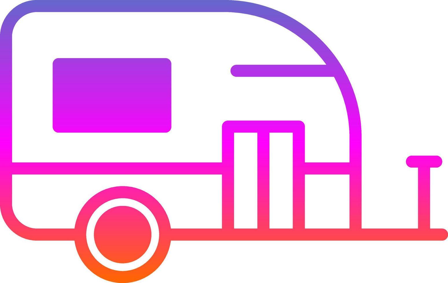 Caravan Vector Icon Design