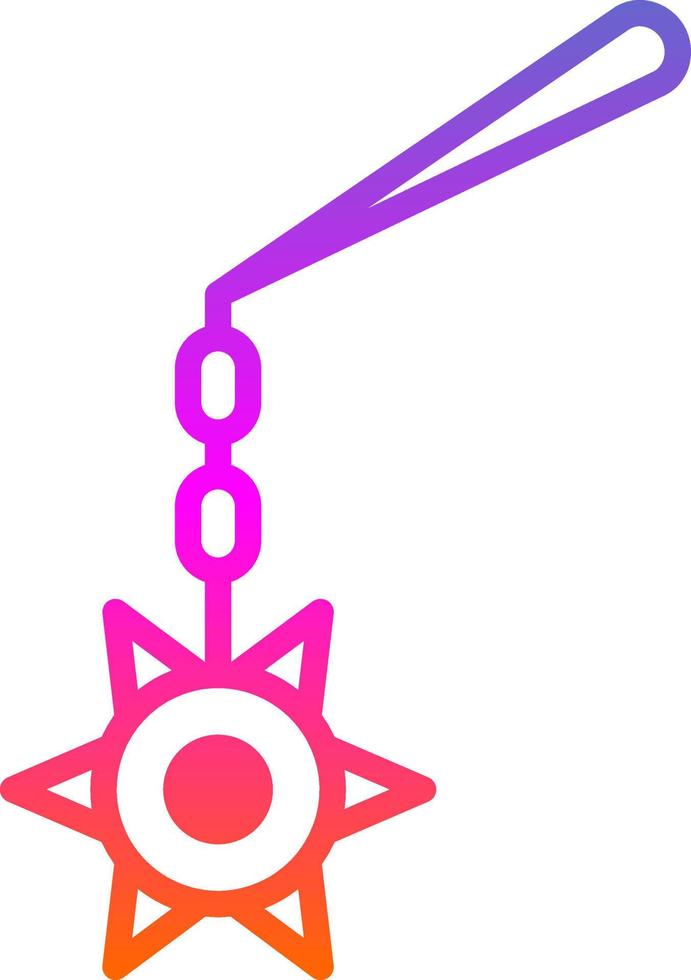 Mace Vector Icon Design