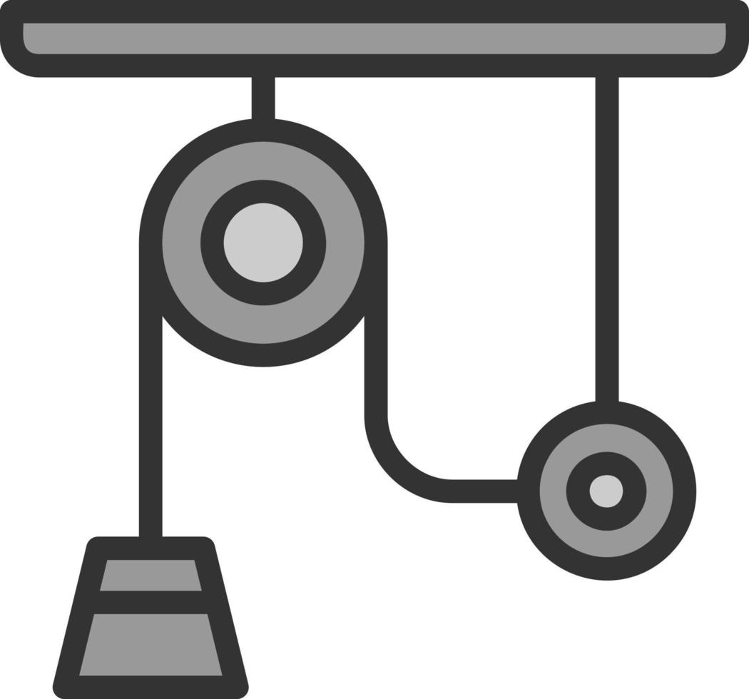 Pulley Vector Icon Design