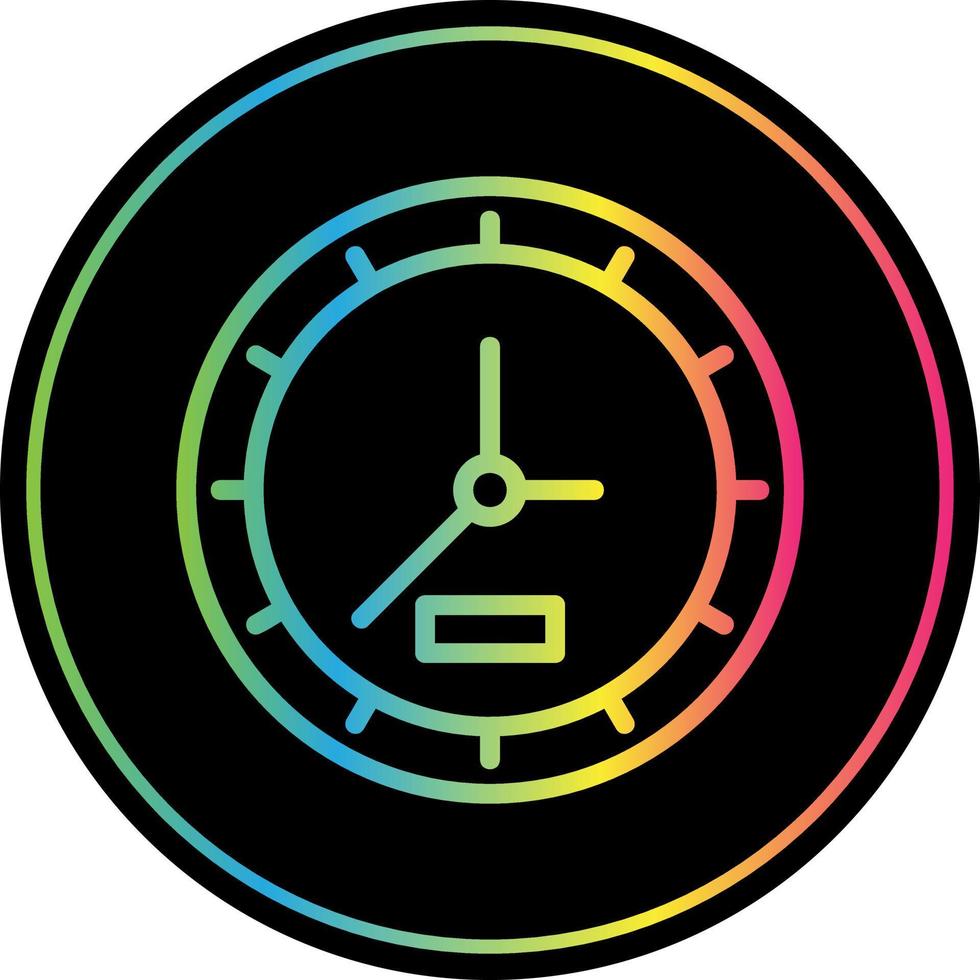 Clock Vector Icon Design