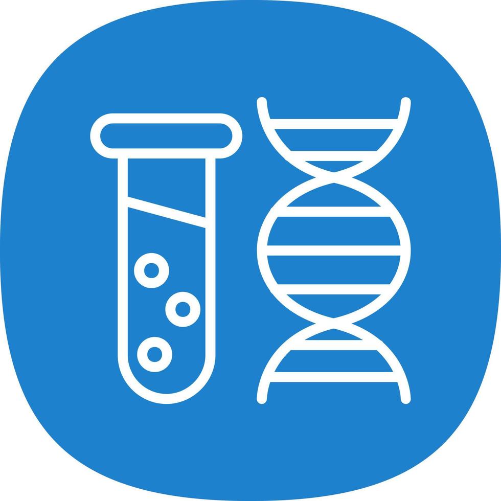 Dna Test Vector Icon Design