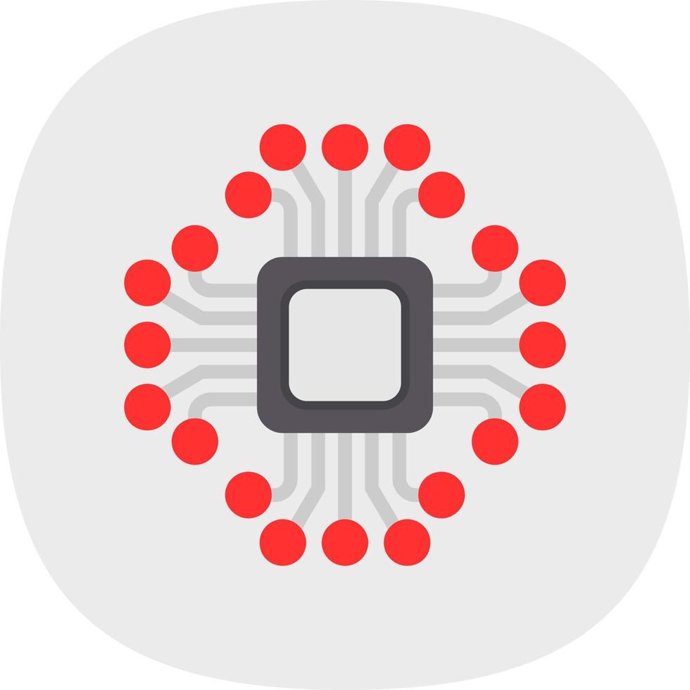 Artificial Intelligence Vector Icon Design