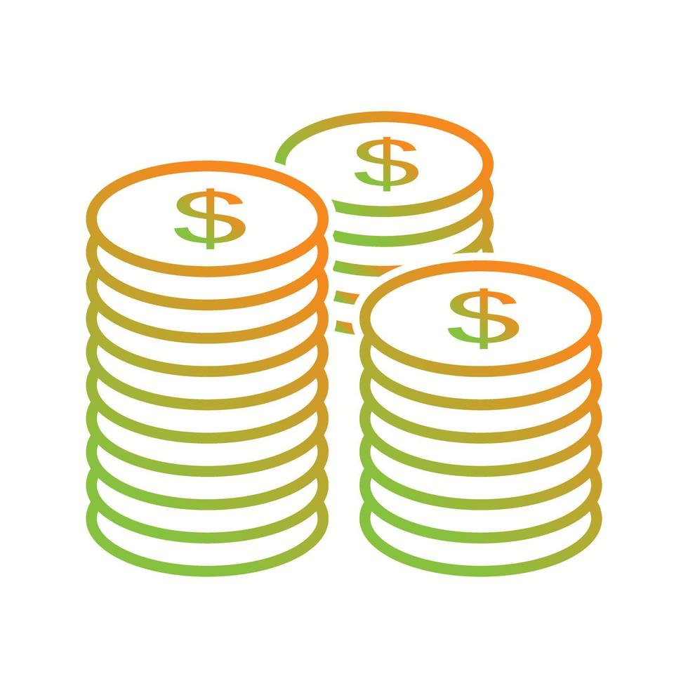 Beautiful Investment Vector line icon
