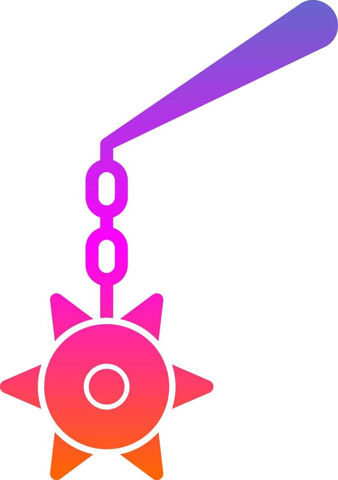 Mace Vector Icon Design