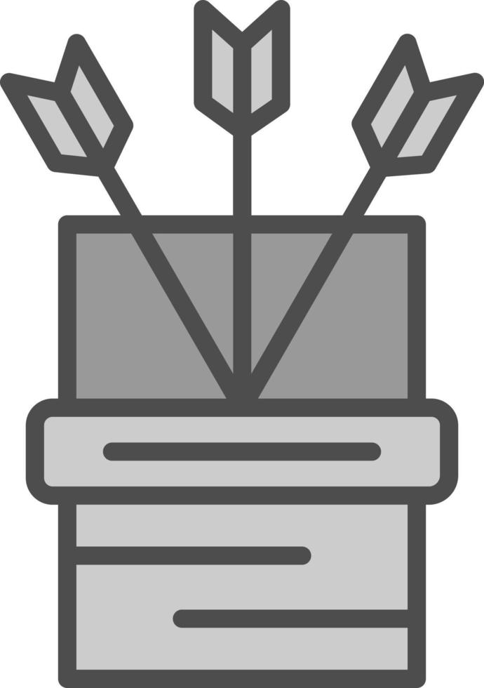 Quiver Vector Icon Design