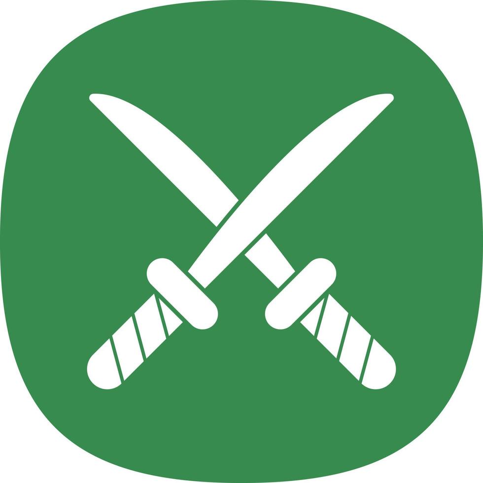 Rapier Vector Icon Design