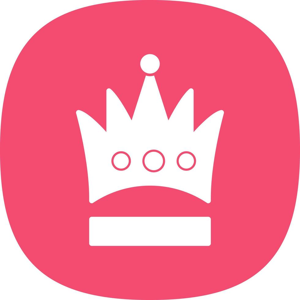 Crown Vector Icon Design