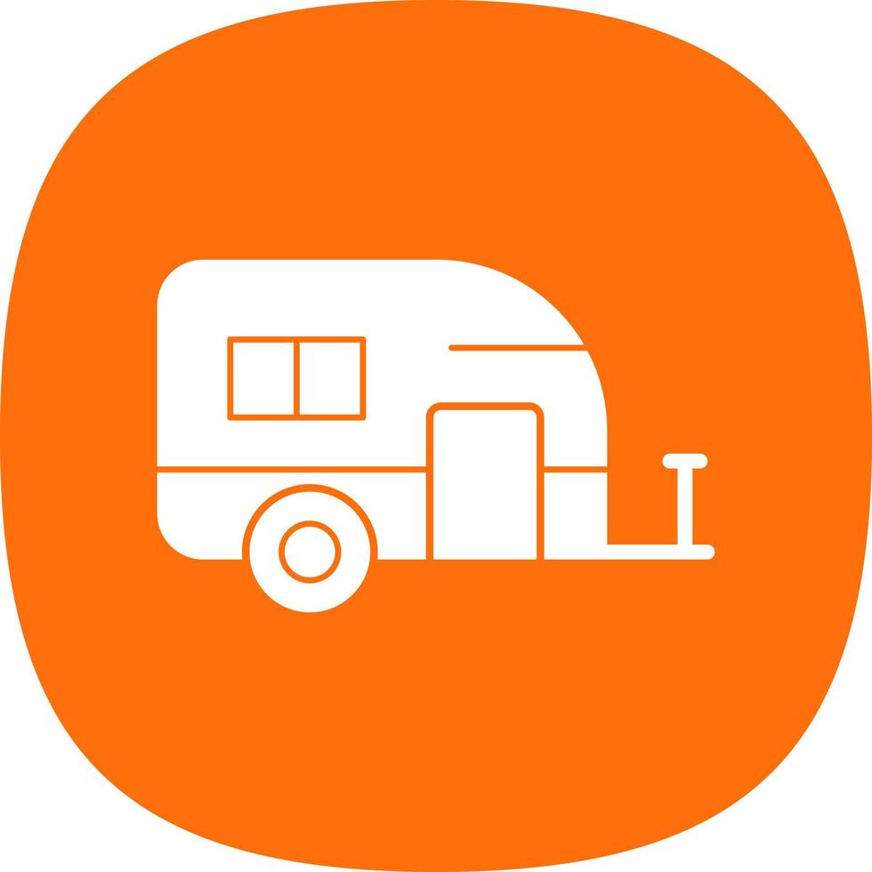 Caravan Vector Icon Design