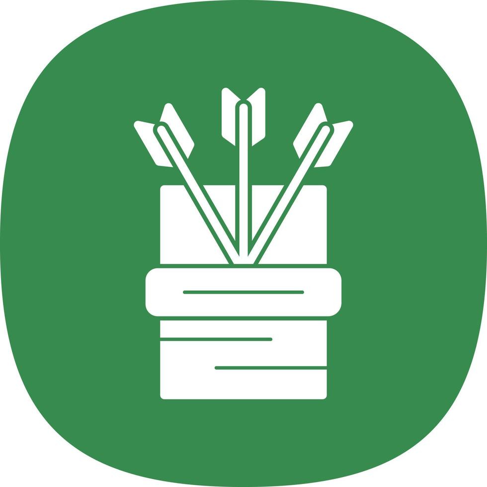 Quiver Vector Icon Design