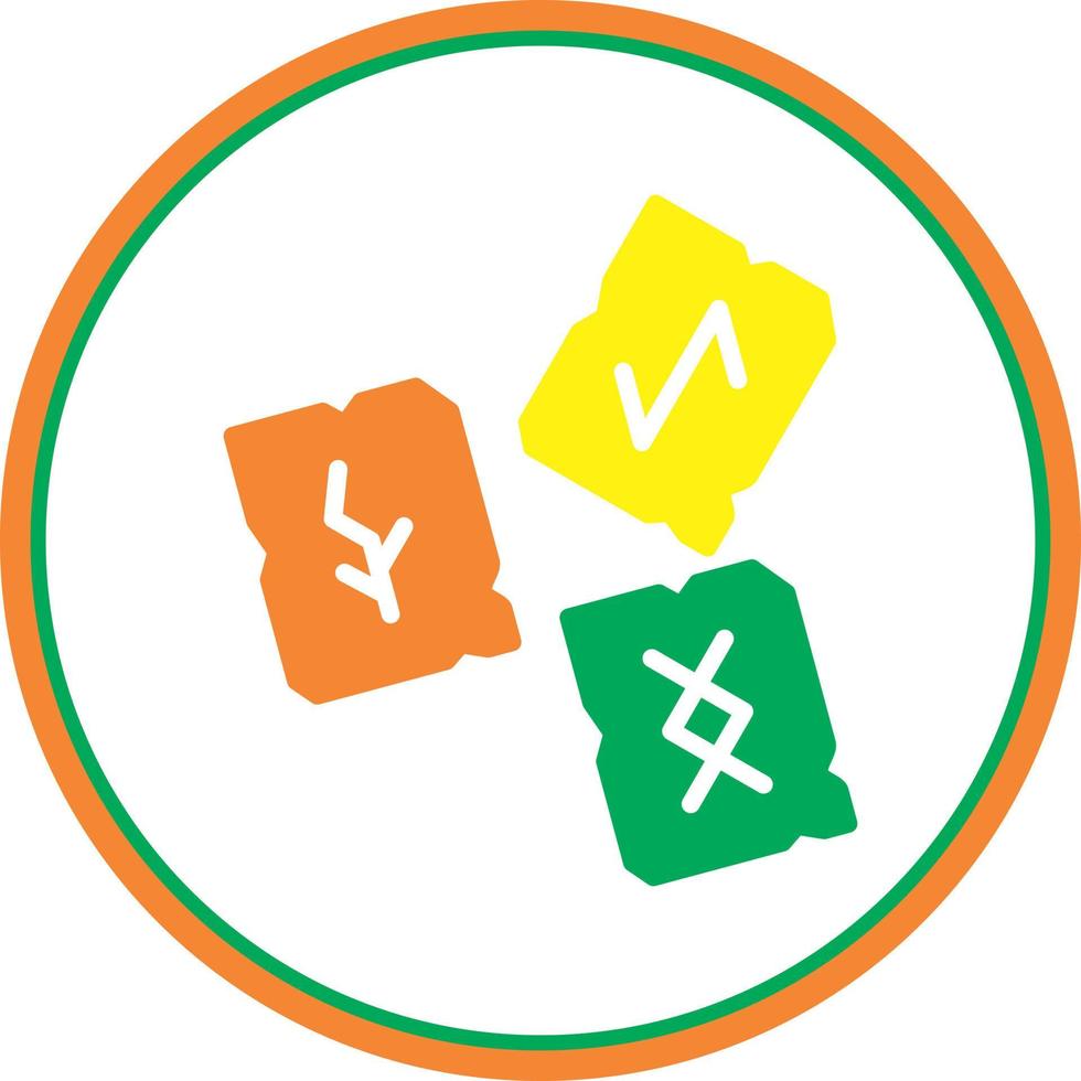 Runes Vector Icon Design