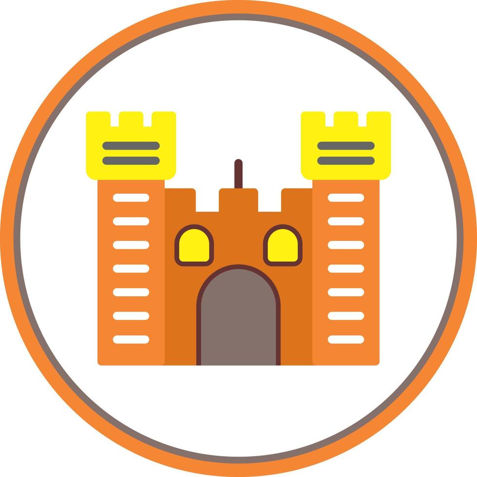 Fortress Vector Icon Design