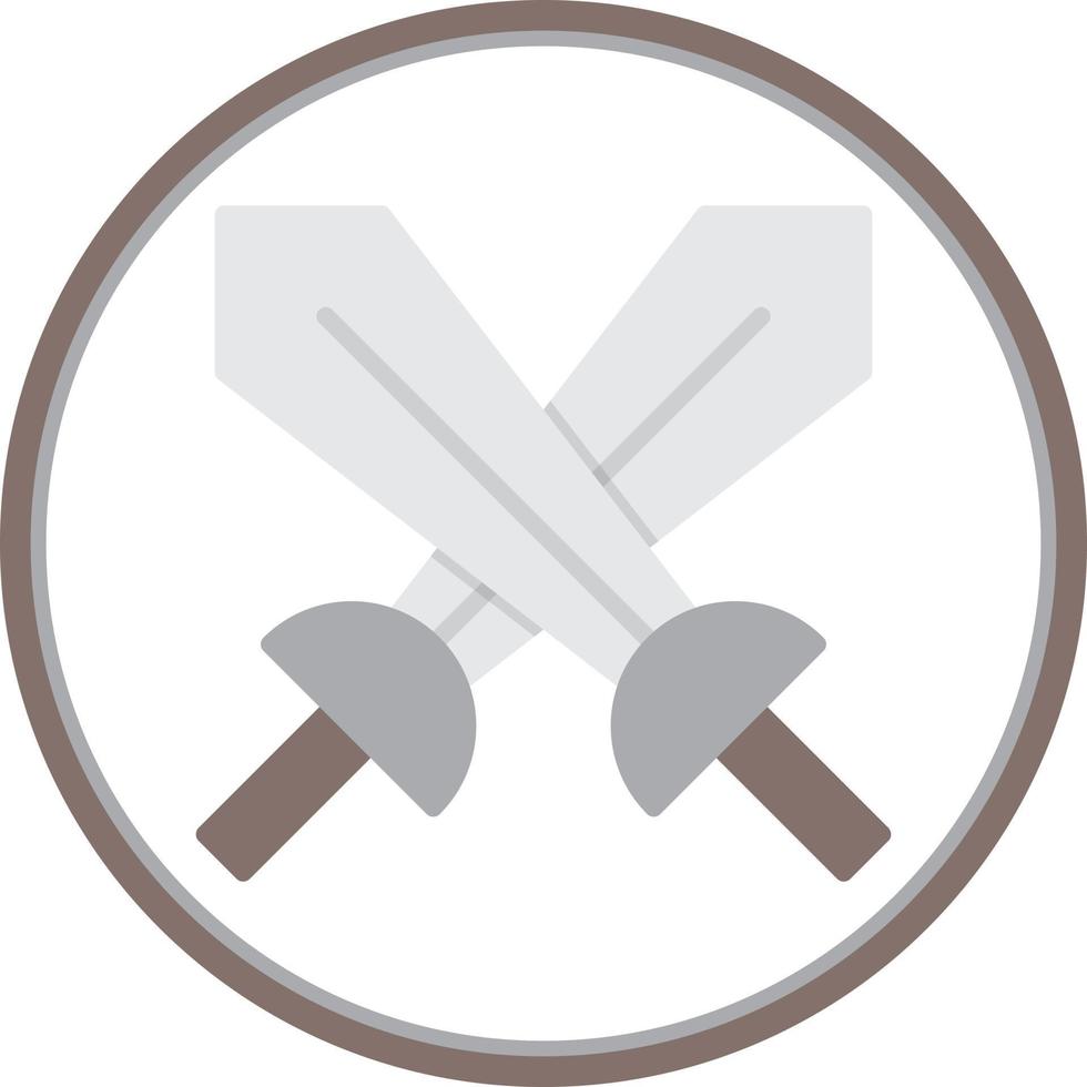 Swords Vector Icon Design