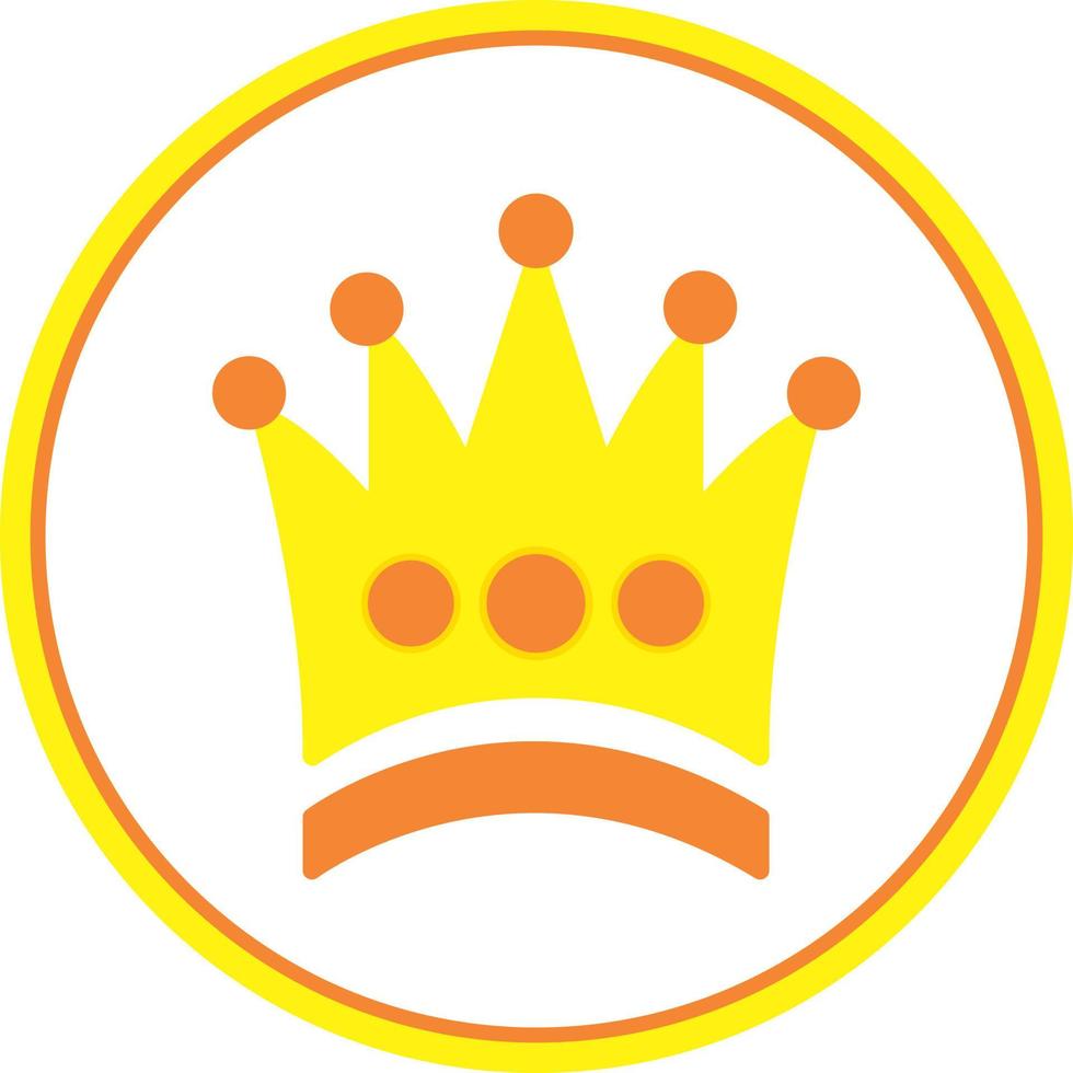 King Vector Icon Design