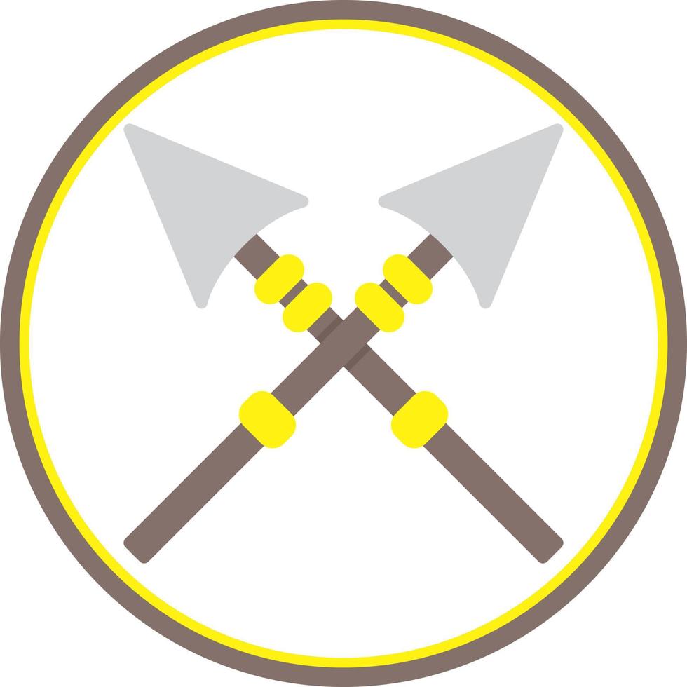 Lance Vector Icon Design