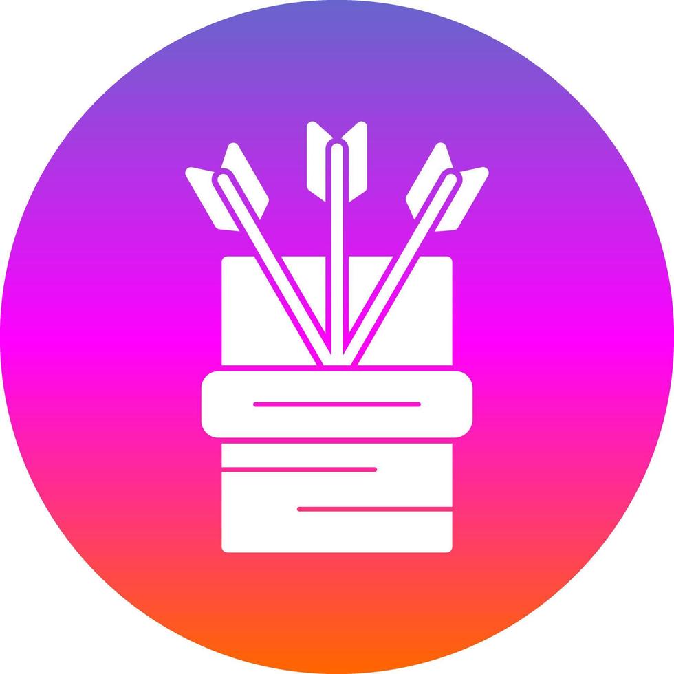 Quiver Vector Icon Design