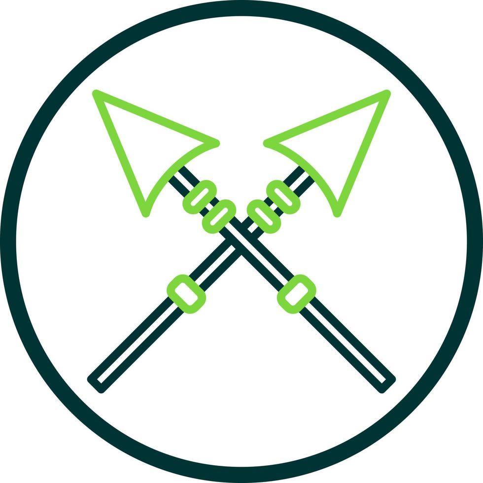 Lance Vector Icon Design