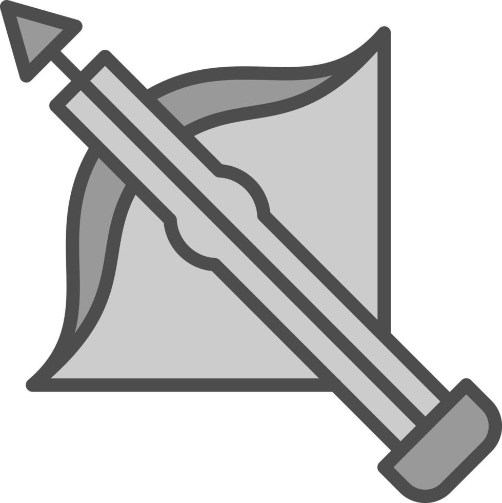 Crossbow Vector Icon Design