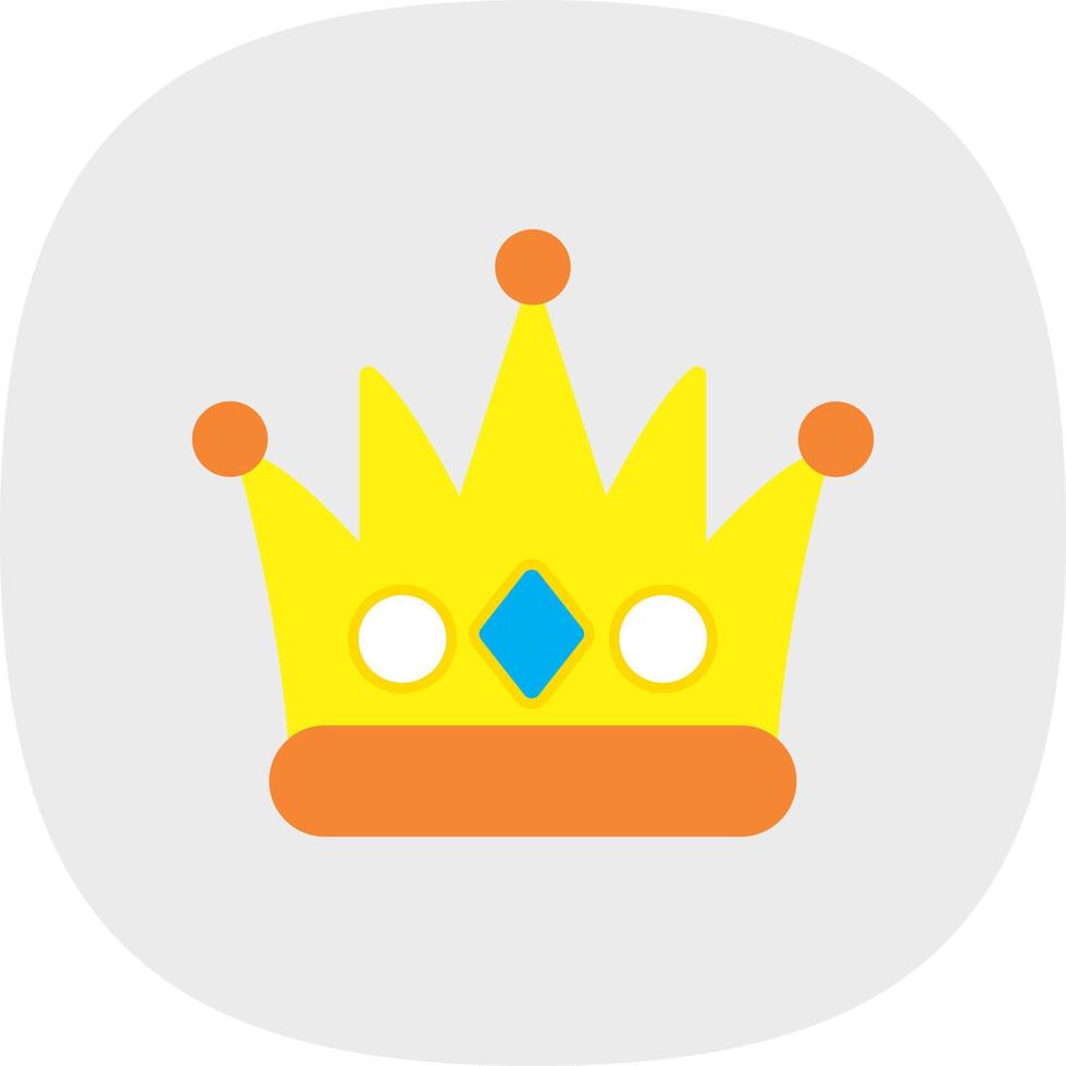 Queen Crown Vector Icon Design