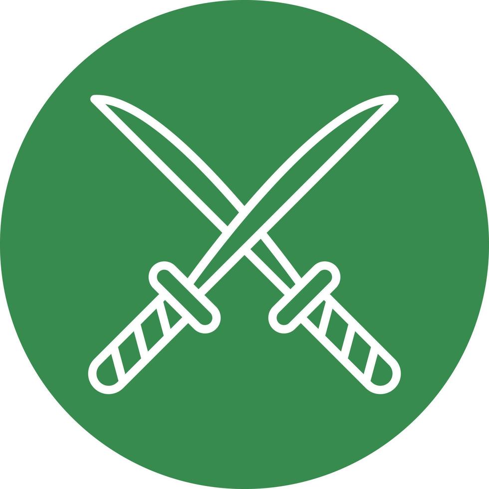 Rapier Vector Icon Design