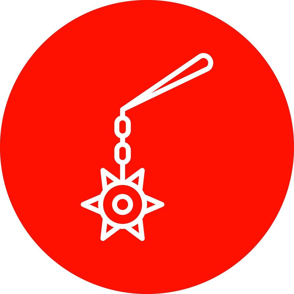 Mace Vector Icon Design