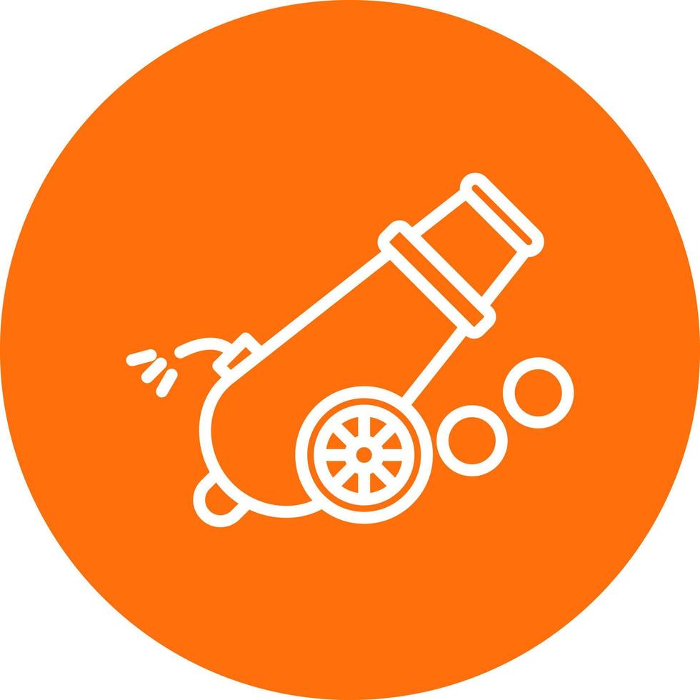 Cannon Vector Icon Design