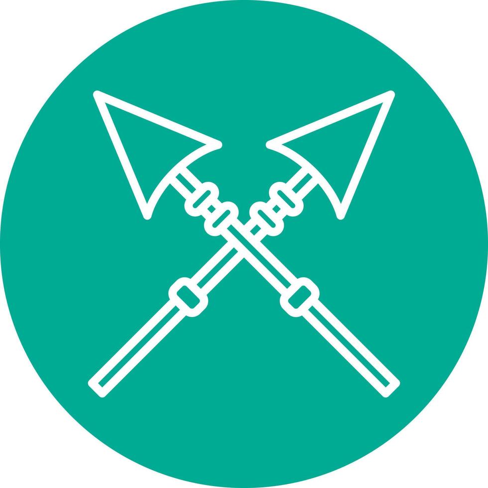 Lance Vector Icon Design