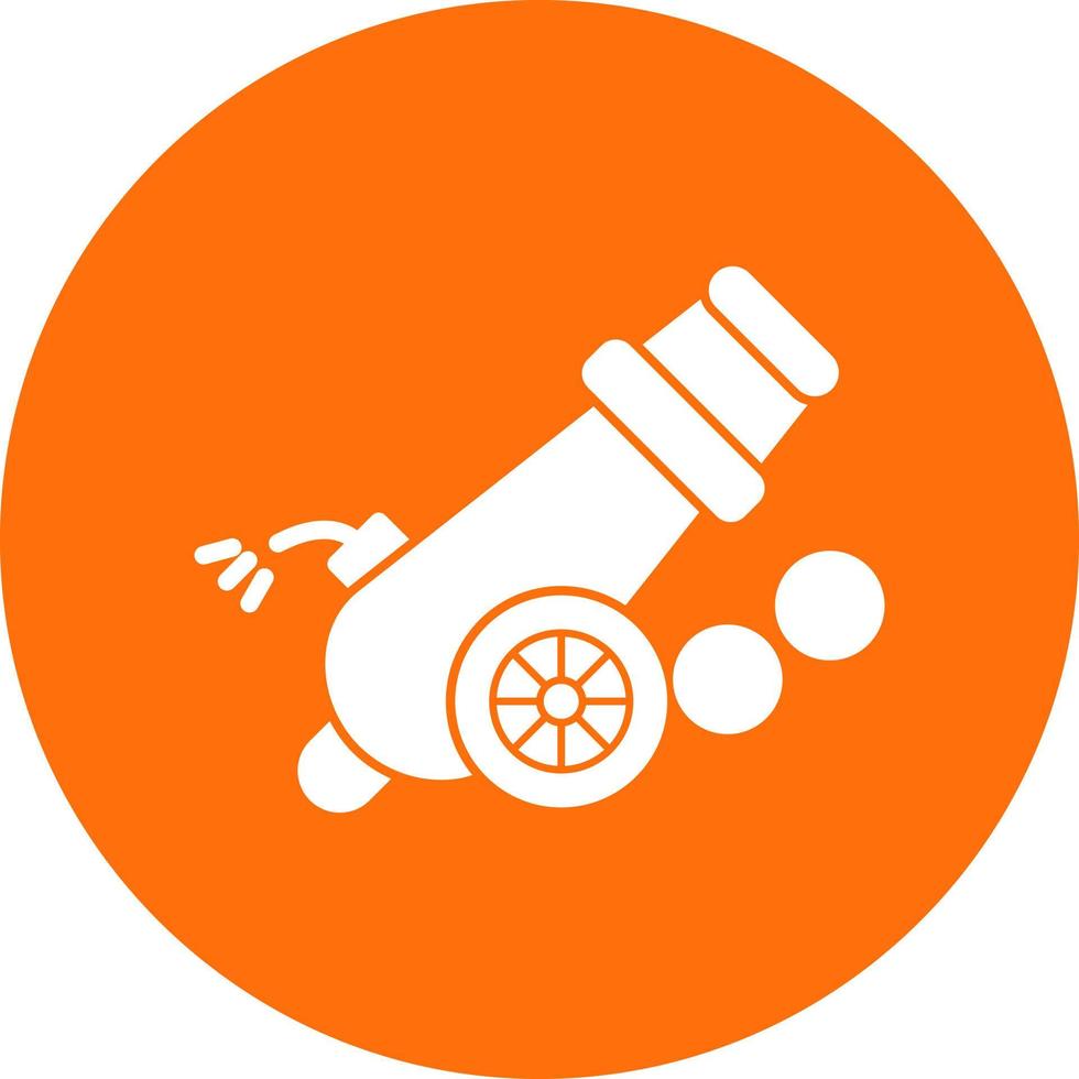 Cannon Vector Icon Design